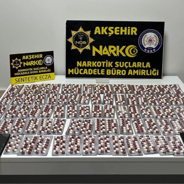 Akşehir'de uyuşturucu operasyonu: 1 tutuklama