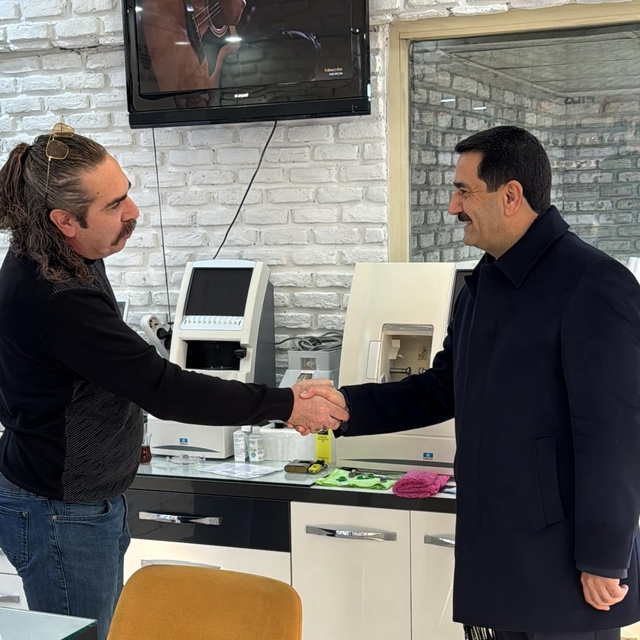 Başkan Taşkın'dan esnaf ziyareti