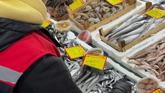 Tekirdağ'da perakende balık satış noktalarına sıkı denetim