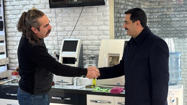 Başkan Taşkın'dan esnaf ziyareti