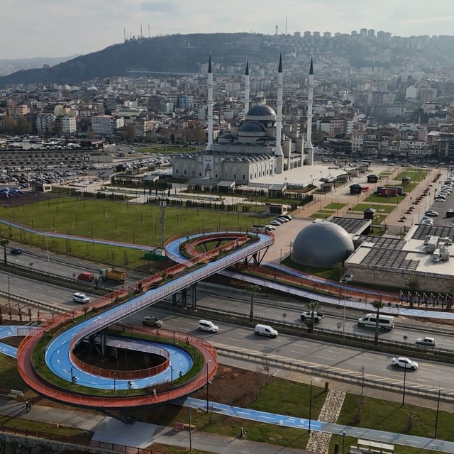 Trabzon'da ekolojik köprü tamamlandı