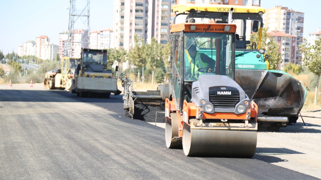 Melikgazi Belediyesi, bu yıl ilçe genelinde 80 kilometre yol yaptı