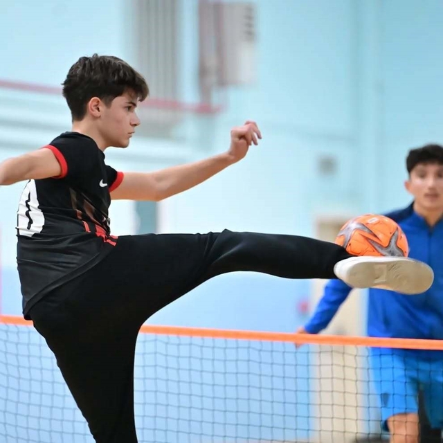 Karacabey'de ayak tenisi şampiyonu Karaca