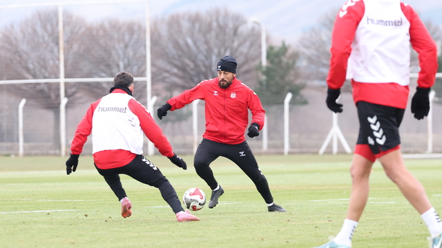 Sivasspor, Bandırmaspor maçının hazırlıklarını sürdürdü