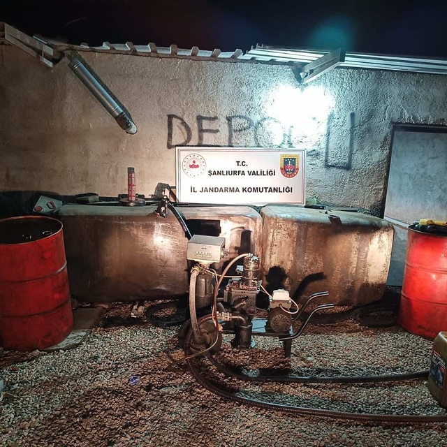 Şanlıurfa'da bin 270 litre kaçak akaryakıt ele geçirildi