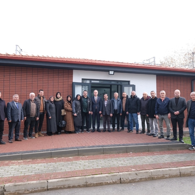 İnegöl Belediyesi'nin tahsis ettiği arsa üzerine hayırsever Ali İpek'in yap...