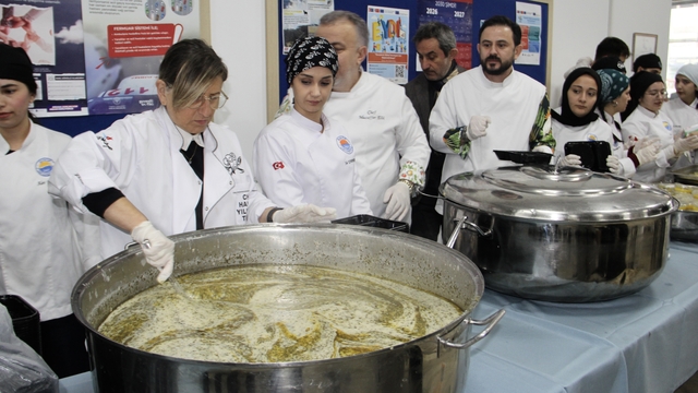 Sinop'ta geleceğin şefleri Mardin mutfağını deneyimleme fırsatı buldu
