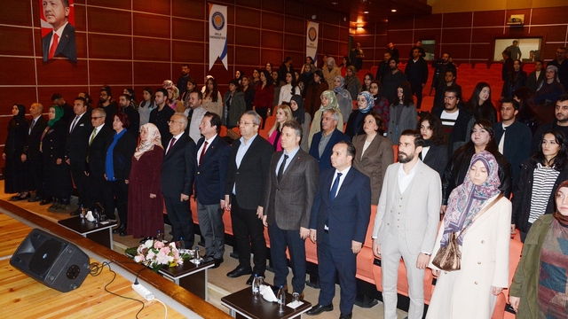 Dicle Üniversitesi'nde "Kolektif Vicdana Saygı: Filistin" programı