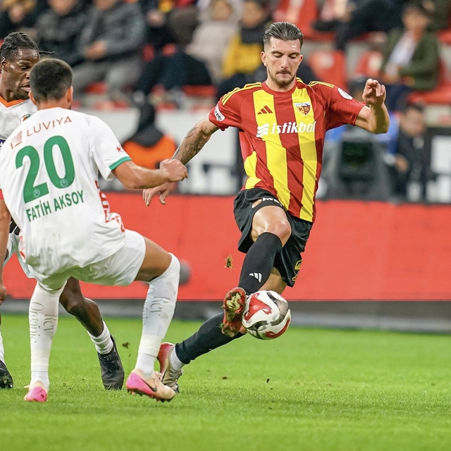Kayserispor beraberlikte zirvede