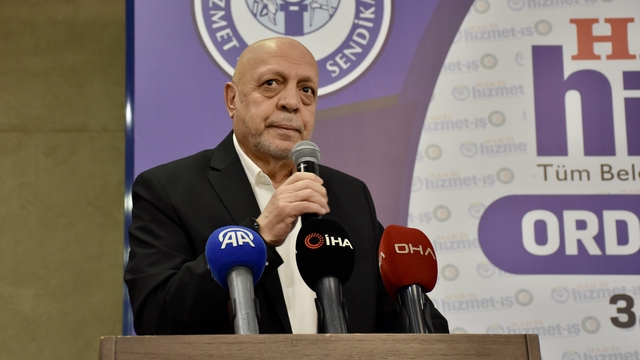 HAK-İŞ Genel Başkanı Mahmut Arslan Ordu'da konuştu: