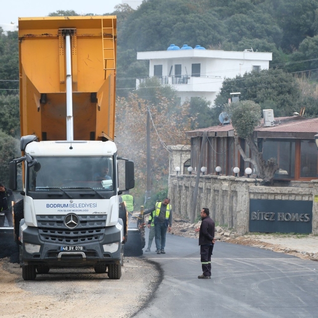 Asfalt çalışmaları tamamlandı