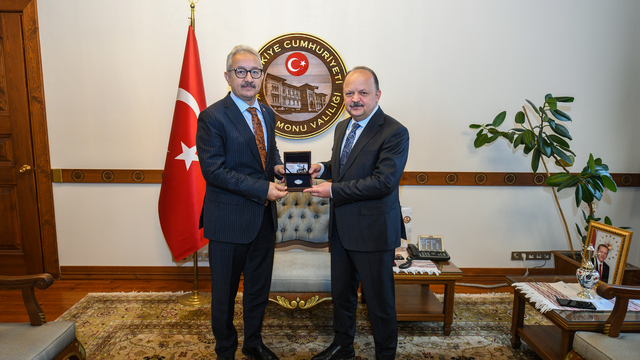 Kastamonu Valisi Dallı'ya ziyaret