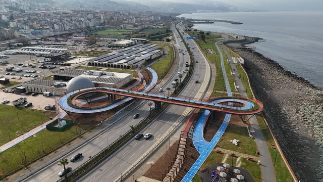 Trabzon'daki "Ekolojik Köprü" hizmete açıldı