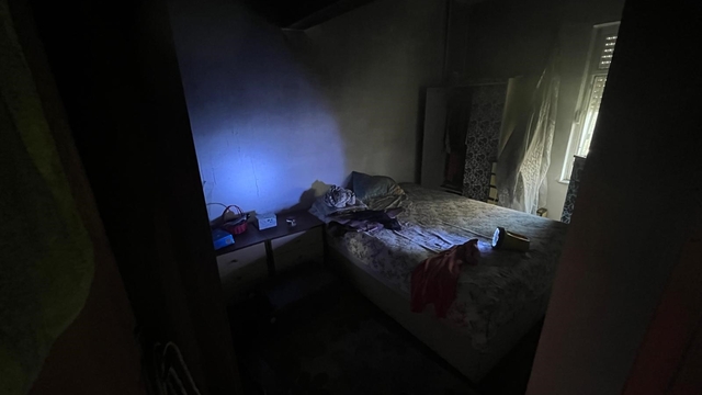 Ayvalık'ta ev yangını