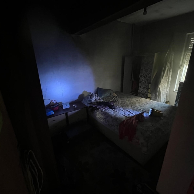 Ayvalık'ta ev yangını