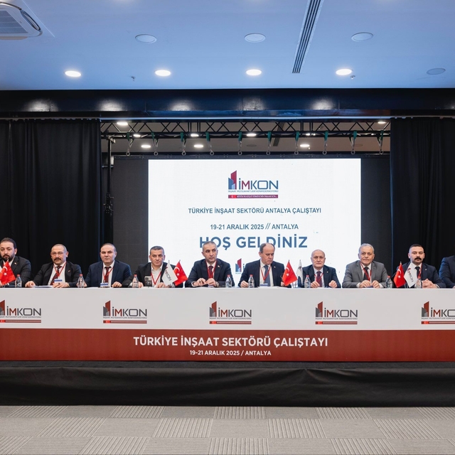 Malatya'da inşaat sektörünün sorunları 7. Çalıştay'da konuşuldu