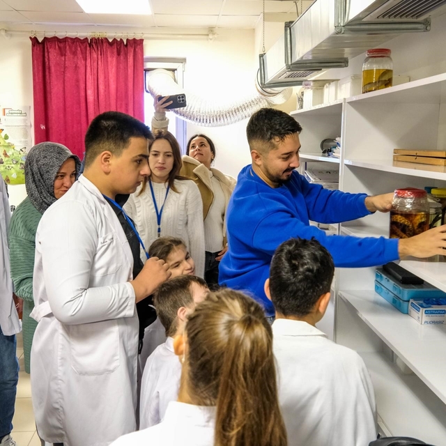 Özel eğitim öğrencileri BŞEÜ' de bilimle buluştu