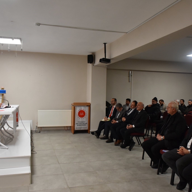 Bilecik İl Müftülüğünde yılın son toplantısı yapıldı