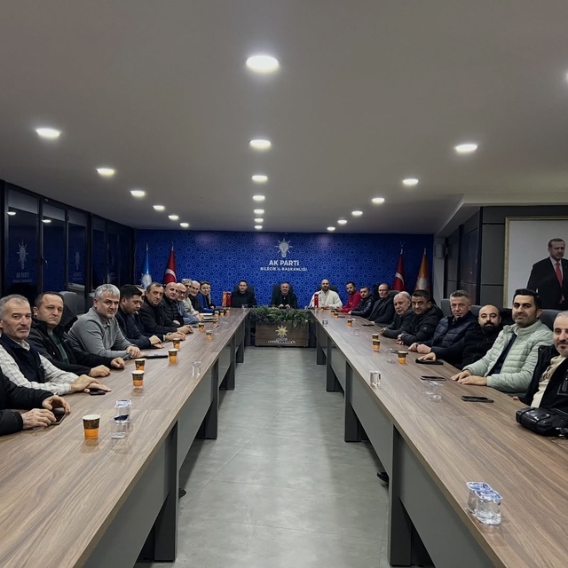 AK Parti Bilecik'te haftalık il yönetim kurulu toplantısı yapıldı
