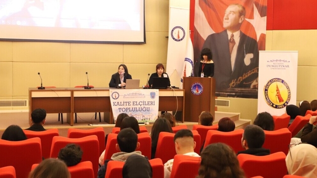 DPÜ'de Kalite Elçileri Öğrenci Kalite Çalıştayı düzenlendi