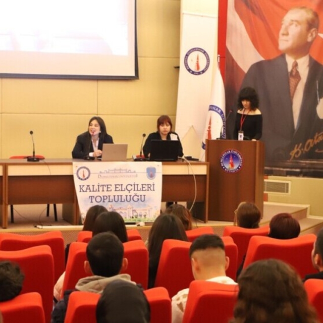 DPÜ'de Kalite Elçileri Öğrenci Kalite Çalıştayı düzenlendi