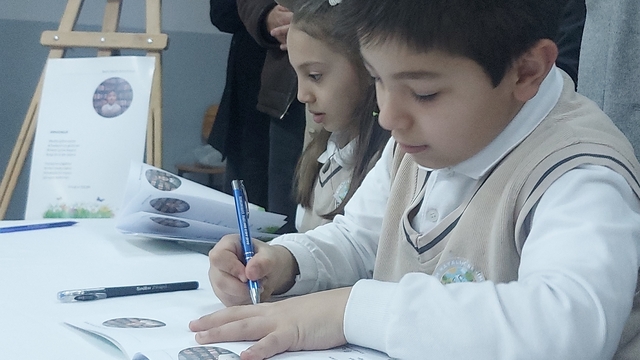 Minik yüreklerden arkadaşlarına destek