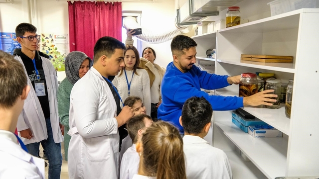 Özel eğitim öğrencileri BŞEÜ' de bilimle buluştu