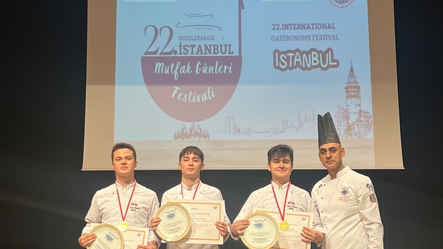 Menteşe'nin genç şeflerinden madalya yağmuru