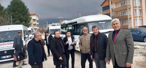 Dinar'da öğrenci servis araçlarına yönelik denetim