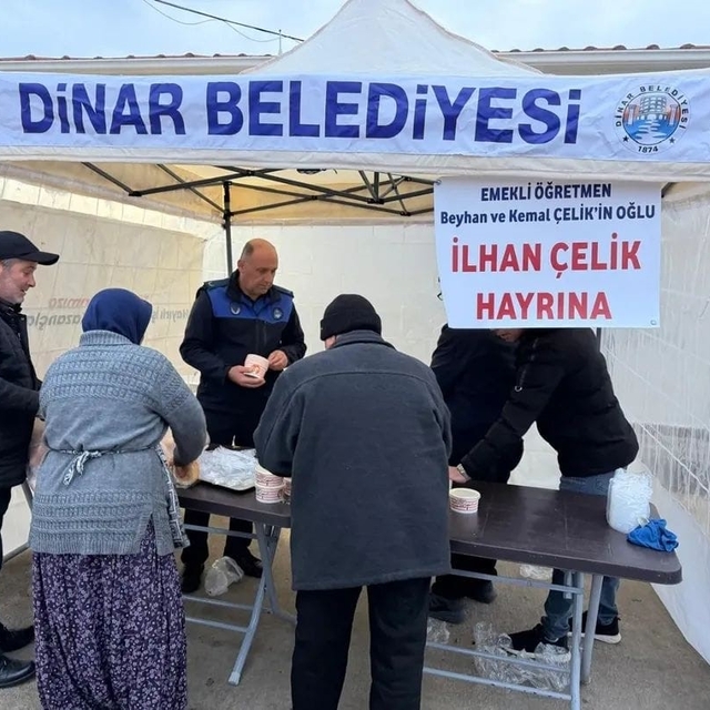 Pazarcı esnafına çorba ikramı