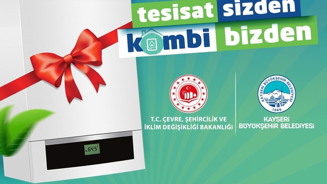 Büyükşehirin 'Tesisat Sizden, Kombi Bizden' projesi başvuruları devam ediyor