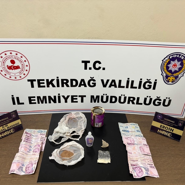 Tekirdağ'da uyuşturucu operasyonlarında yakalanan 11 şüpheli tutuklandı
