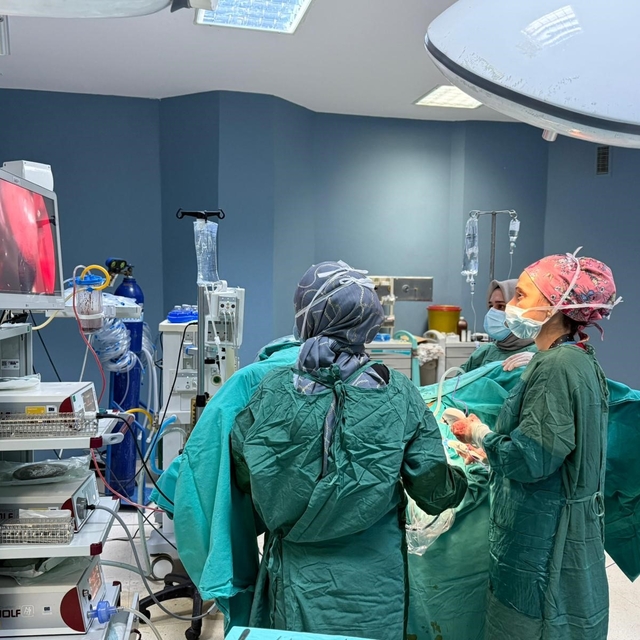 Kahta Devlet Hastanesi'nde kadın hastalıkları ve doğum alanında bir ilk