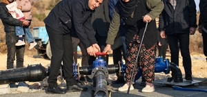 Tunceli'nin bir mahallesinde içme suyu sorunu çözüme kavuştu