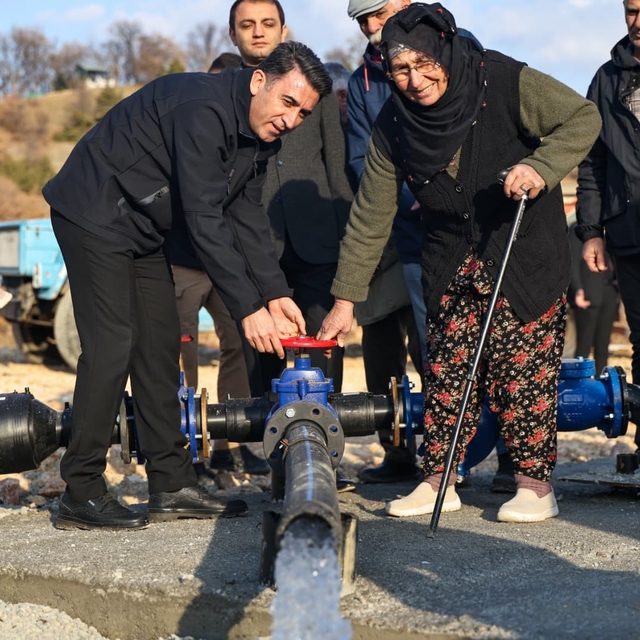 Tunceli'nin bir mahallesinde içme suyu sorunu çözüme kavuştu