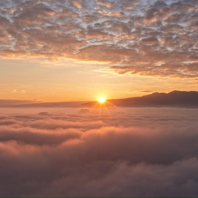 Kocaeli'de sis bulutları arasında kartpostallık görüntüler