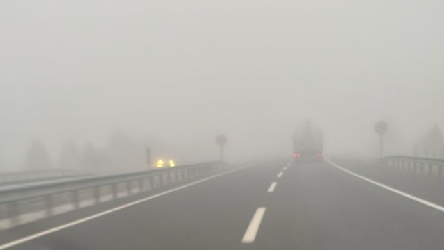 Tavşanlı'da yoğun sis
