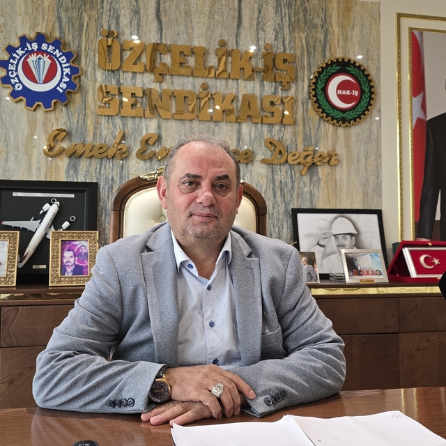 Başkan Değirmenci'den MESS'e tepki
Özçelik-İş Sendikası Genel Başkanı Yunus...