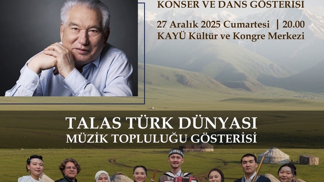 Türkiye'deki Talas'tan Kırgızistan'daki Talas'a gönül köprüsü
Cengiz Aytmatov Talas'ta anılıyor