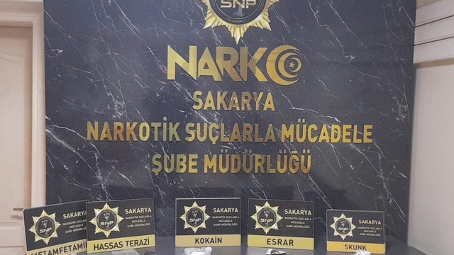 Sakarya'da uyuşturucu operasyonunda 8 şüpheli yakalandı