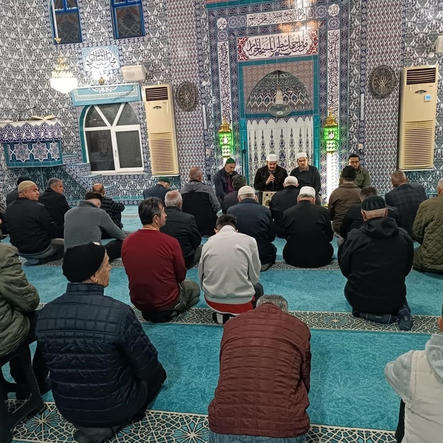 Ortaca'da yılın son sabah namazı buluşması Akkuyu Camii'nde oldu