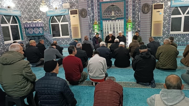 Ortaca'da yılın son sabah namazı buluşması Akkuyu Camii'nde oldu