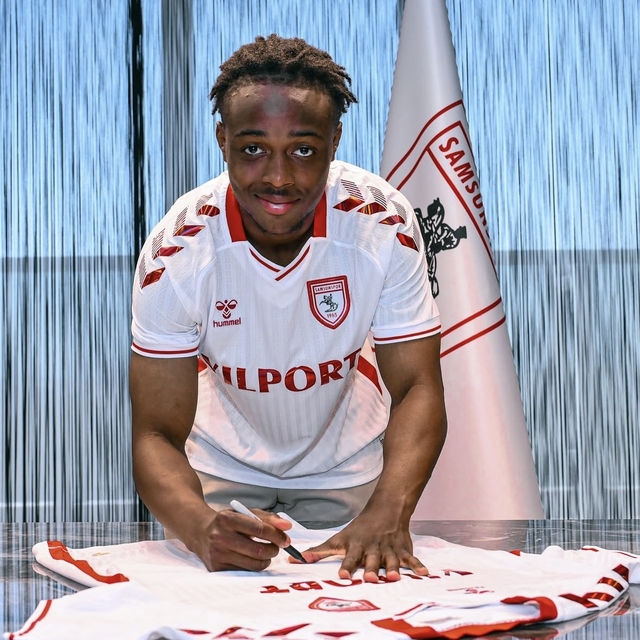 Samsunspor, Richie Omorowa'yı Olympiakos Nicosia'ya kiraladıklarını açıklad...
