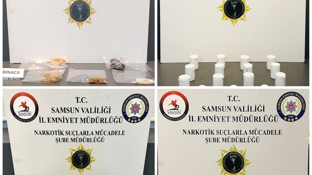 Samsun'da uyuşturucu operasyonunda 7 zanlı yakalandı