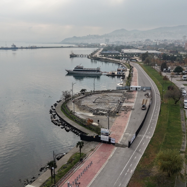 Samsun Büyükşehir'den liman içine balık restoranı