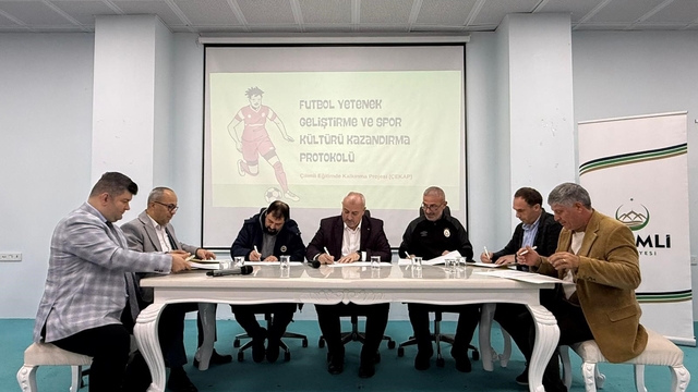 Çilimli'de eğitim ve spor için güç birliği protokolü