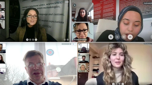 Trabzon iş dünyası 18 ülkeden iş insanlarıyla 'çevrim içi' buluştu