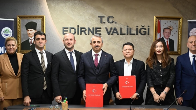 Çinli firma Edirne'de bin 660 kişiye istihdam sağlayacak