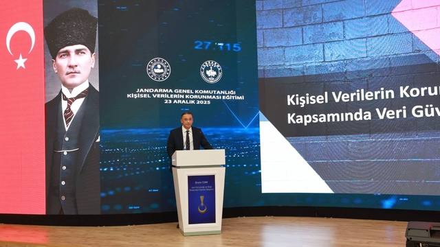 Jandarma personeline Kişisel Verilerin Korunması Kanunu kapsamında eğitim verildi