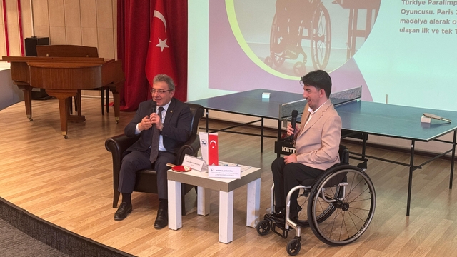 Milli para masa tenisçi Abdullah Öztürk'ün hedefi Los Angeles 2028'de altın madalya